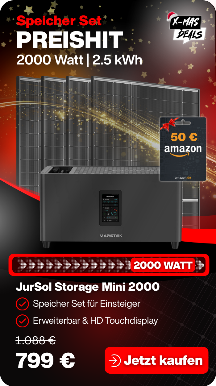 Jupiter C+ 2,56 kWh 2000 Watt Set